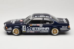 BMW 635 CSi E24 Schnitzer Eterna #4 H. Stuck / W. Brun 3rd Place Brno Grand Prix ETCC 1983 Minichamps 1:18 155832504 Metal — zdjęcie 3 z 6