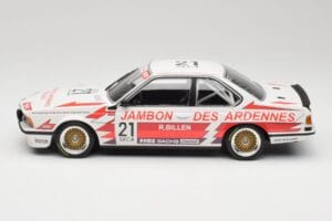 BMW 635CSi E24 Team Brun Motorsport #21 H. Grohs / T. Boutsen Spa 24 Hours 1985 Minichamps 1:18 155852521 Metal — zdjęcie 3 z 6