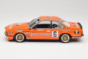 BMW 635CSi E24 Jagermeister #6 H. Stuck Bergischer Lowe Zolder DPM 1984 Minichamps 1:18 155842506 Metal — zdjęcie 3 z 6