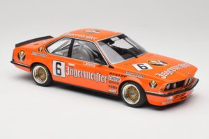 BMW 635CSi E24 Jagermeister #6 H. Stuck Bergischer Lowe Zolder DPM 1984 Minichamps 1:18 155842506 Metal — zdjęcie 4 z 6