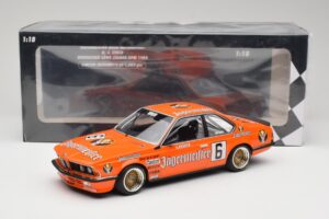 BMW 635CSi E24 Jagermeister #6 H. Stuck Bergischer Lowe Zolder DPM 1984 Minichamps 1:18 155842506 Metal — zdjęcie 6 z 6