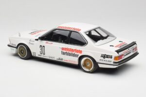 BMW 635CSi E24 Team Schnitzer Eterna #30 S. Bellof / S. Danner ETCC 1984 Minichamps 1:18 155832530 Metal — zdjęcie 5 z 6