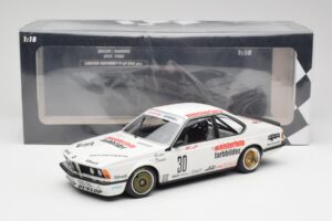 BMW 635CSi E24 Team Schnitzer Eterna #30 S. Bellof / S. Danner ETCC 1984 Minichamps 1:18 155832530 Metal — zdjęcie 6 z 6