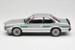 BMW Alpina B7 Turbo E24 Polaris Silver MCG 1:18 MCG18234 Metal — zdjęcie 3 z 6