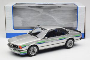 BMW Alpina B7 Turbo E24 Polaris Silver MCG 1:18 MCG18234 Metal — zdjęcie 6 z 6
