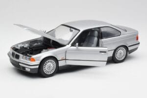 BMW 3 Series E36 Coupe Srebrny UT Models 1:18 180023321 Metal — zdjęcie 2 z 8