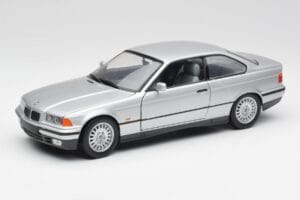 BMW 3 Series E36 Coupe Srebrny UT Models 1:18 180023321 Metal