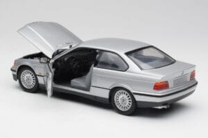 BMW 3 Series E36 Coupe Srebrny UT Models 1:18 180023321 Metal — zdjęcie 5 z 8