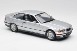 BMW 3 Series E36 Coupe Srebrny UT Models 1:18 180023321 Metal — zdjęcie 6 z 8