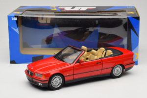 BMW 3 Series E36 Kabriolet Czerwony UT Models 1:18 BMW005 Metal — zdjęcie 8 z 8