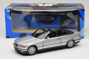 BMW 3 Series E36 Kabriolet Srebrny UT Models 1:18 BMW008 Metal — zdjęcie 8 z 8