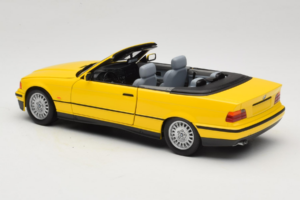 BMW 3 Series E36 Kabriolet Żółty UT Models 1:18 BMW007 Metal — zdjęcie 7 z 8
