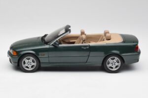 BMW 3 E46 Kabriolet Zielony Kyosho 1:18 80430009757 Metal — zdjęcie 4 z 8