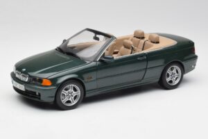 BMW 3 E46 Kabriolet Zielony Kyosho 1:18 80430009757 Metal