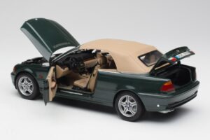 BMW 3 E46 Kabriolet Zielony Kyosho 1:18 80430009757 Metal — zdjęcie 5 z 8