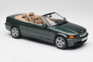 BMW 3 E46 Kabriolet Zielony Kyosho 1:18 80430009757 Metal — zdjęcie 6 z 8