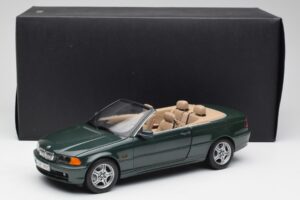 BMW 3 E46 Kabriolet Zielony Kyosho 1:18 80430009757 Metal — zdjęcie 8 z 8