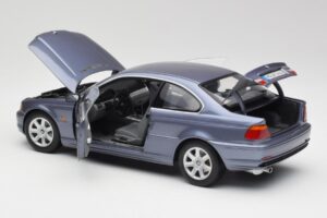 BMW 318Ci E46 Niebieski Kyosho 1:18 80439411583 Metal — zdjęcie 5 z 8