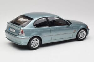 BMW 325Ti E46 Compact Jasnoniebieski Metalik Kyosho 1:18 80430024439 Metal — zdjęcie 3 z 8