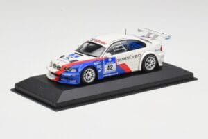 BMW M3 GTR E46 #42 J. Muller / D. Muller / H-J. Stuck / P. Lamy 24 Hours Nurburgring Winner 2004 Minichamps 1:43 444042342 Me — zdjęcie 2 z 4