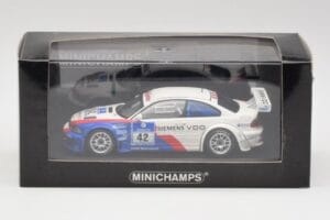 BMW M3 GTR E46 #42 J. Muller / D. Muller / H-J. Stuck / P. Lamy 24 Hours Nurburgring Winner 2004 Minichamps 1:43 444042342 Me — zdjęcie 4 z 4