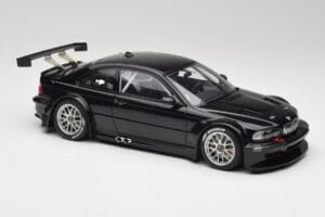 BMW M3 GTR E46 Plain Body Jet Czarny AUTOart 1:18 80447 Metal — zdjęcie 4 z 6
