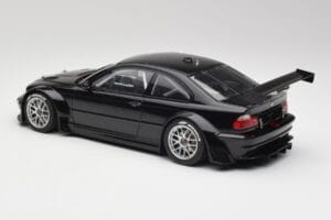 BMW M3 GTR E46 Plain Body Jet Czarny AUTOart 1:18 80447 Metal — zdjęcie 5 z 6