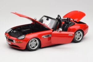 BMW Z8 E52 Czerwony Bburago 1:18 Z8001 Metal — zdjęcie 2 z 8