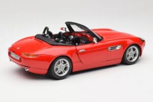 BMW Z8 E52 Czerwony Bburago 1:18 Z8001 Metal — zdjęcie 3 z 8