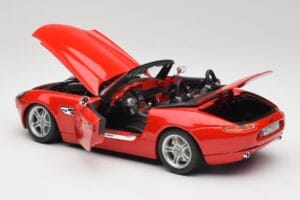 BMW Z8 E52 Czerwony Bburago 1:18 Z8001 Metal — zdjęcie 5 z 8