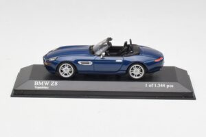 BMW Z8 E52 Topaz Niebieski Minichamps 1:43 431028740 Metal
