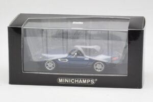 BMW Z8 E52 Topaz Niebieski Minichamps 1:43 431028740 Metal — zdjęcie 5 z 5