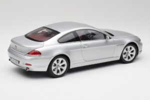 BMW 645Ci E63 Srebrny Kyosho 1:18 80430153285 Metal — zdjęcie 3 z 8