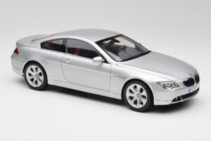 BMW 645Ci E63 Srebrny Kyosho 1:18 80430153285 Metal — zdjęcie 6 z 8