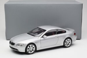 BMW 645Ci E63 Srebrny Kyosho 1:18 80430153285 Metal — zdjęcie 8 z 8