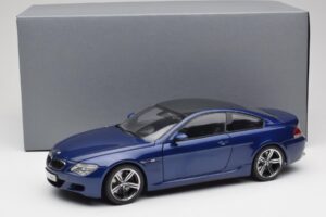BMW M6 E63 Niebieski Kyosho 1:18 80430413351 Metal — zdjęcie 8 z 8