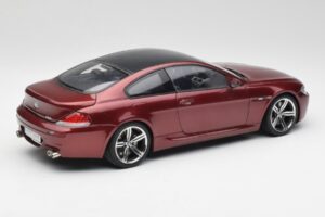 BMW M6 E63 Czerwony Kyosho 1:18 80430398134 Metal — zdjęcie 3 z 8
