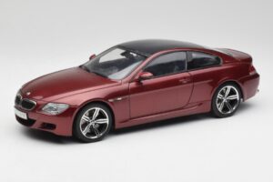 BMW M6 E63 Czerwony Kyosho 1:18 80430398134 Metal