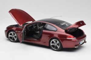 BMW M6 E63 Czerwony Kyosho 1:18 80430398134 Metal — zdjęcie 5 z 8