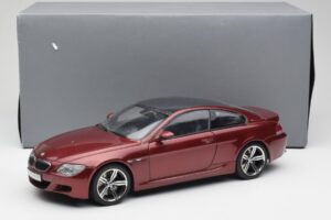 BMW M6 E63 Czerwony Kyosho 1:18 80430398134 Metal — zdjęcie 8 z 8