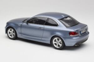 BMW 1 E82 Coupe Niebieski Kyosho 1:18 80430427065 Metal — zdjęcie 7 z 8