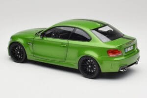 BMW 1 Series E82 Coupe Taiga Green Metallic Minichamps 1:18 110020024 Metal — zdjęcie 7 z 8