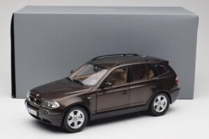 BMW X3 E83 3.0d Ciemny Brązowy Metalik Kyosho 1:18 80430300736 Metal — zdjęcie 8 z 8