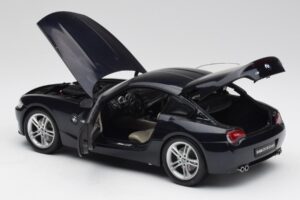 BMW Z4 E86 M Coupe Czarny Kyosho 1:18 08583BK Metal — zdjęcie 5 z 8
