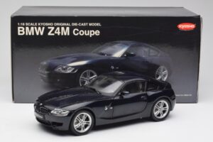 BMW Z4 E86 M Coupe Czarny Kyosho 1:18 08583BK Metal — zdjęcie 8 z 8