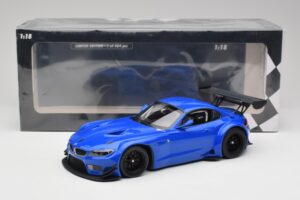 BMW Z4 E89 GT3 Le Mans Niebieski Minichamps 1:18 151122302 Metal — zdjęcie 6 z 6