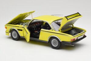 BMW 3.0 CSL E9 Żółty Minichamps 1:18 180029028 Metal — zdjęcie 5 z 8