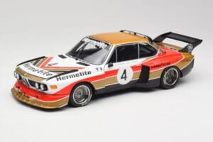 BMW 3.5 CSL E9 Gruppe 5 #4 J. Fitzpatrick / T. Walkinshaw Silverstone Winner 1976 Minichamps 1:18 180762004 Metal