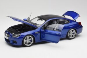 BMW M6 F13 San Marino Niebieski Paragon 1:18 80432218737 Metal — zdjęcie 2 z 7