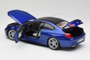 BMW M6 F13 San Marino Niebieski Paragon 1:18 80432218737 Metal — zdjęcie 4 z 7